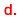 d
